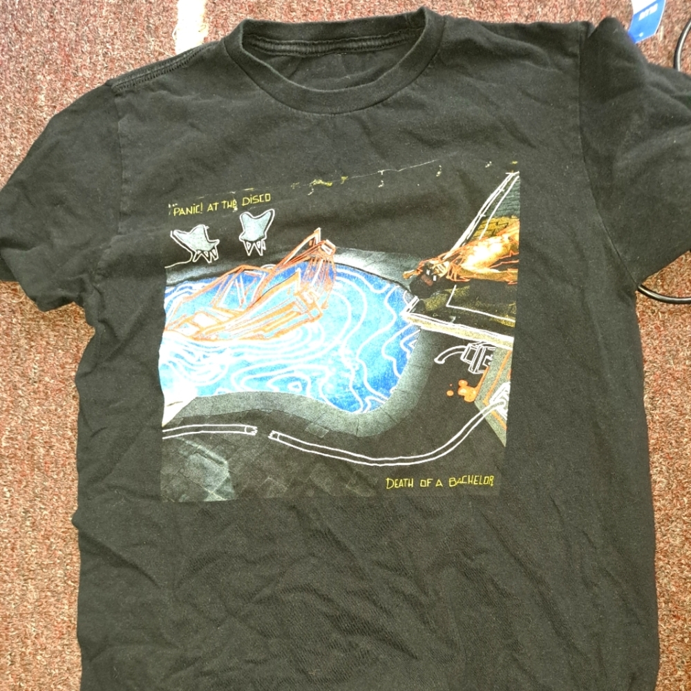 PANIC AT THE DISCO T-SHIRT ALBUM DEATH OF A BACHELOR